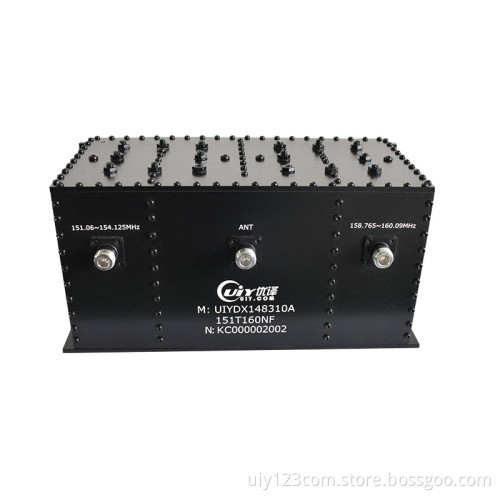 TX:151.06~154.125MHz RX:158.765~160.09MHz RF Duplexer N Female 50W
